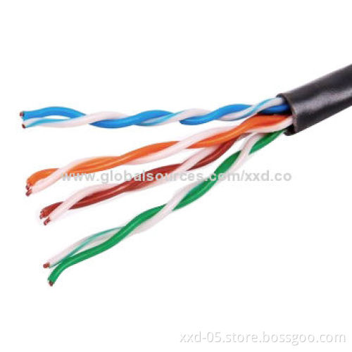 Factory Price 4-pair Indoor UTP FTP SFTP Cat5/5e/6 Network Cable, OEM Orders Welcomed